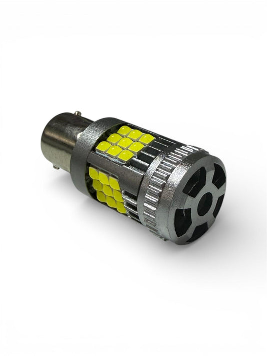 Bec LED Auto P21W Alb, CANBUS, Mers Inapoi / Marsarier, 12V, Plug & Play