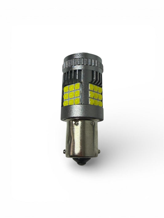 Bec LED Auto P21W Alb, CANBUS, Mers Inapoi / Marsarier, 12V, Plug & Play