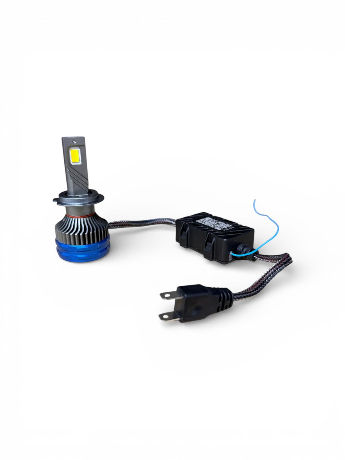 Set 2 Becuri LED Auto H7 C-LED SMART – 14.000 lumeni reali, CANBUS cu control din aplicatie de pe telefon