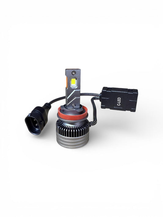 Set 2 Becuri LED Auto H8 / H9 / H11 / H16 C-LED PRO – 14.000 lumeni reali, CANBUS