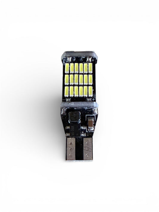Bec LED Auto W16W T15 Lumina Alba